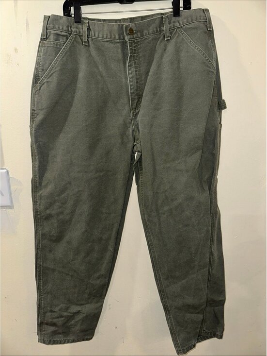 Carhartt Other - Carhartt Original Dungaree Fit Men’s Size 38x30 Green B11 MOS